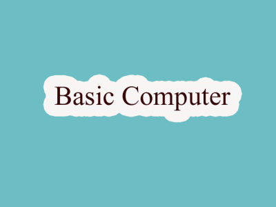 Certificate In Basic Computer
